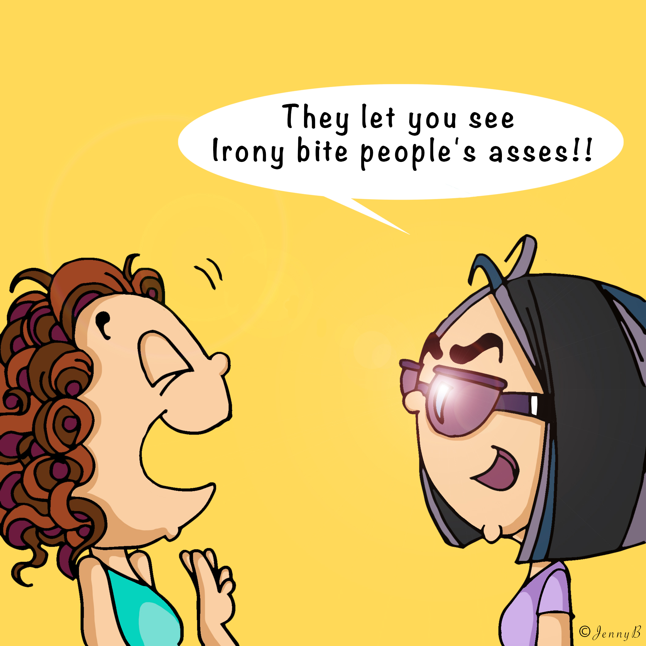 Comic: Irony Glasses