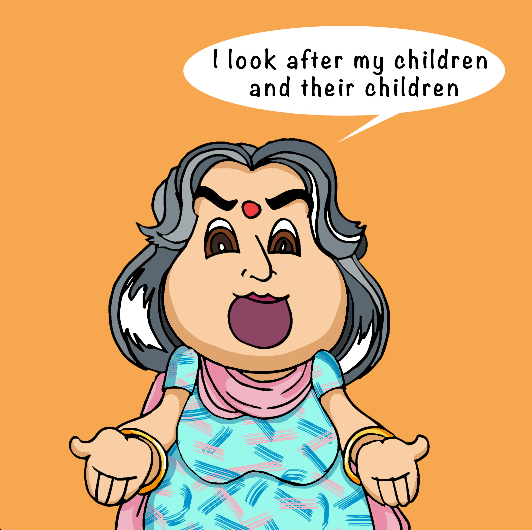 Comic: Super Aunty